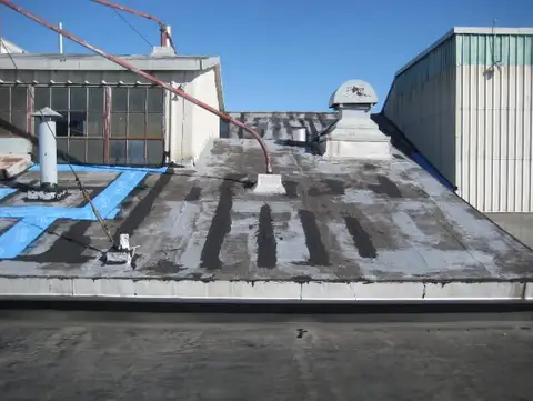 Patching can be a waste of money when the roof is this old