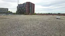 Completed Tar and Gravel roof system